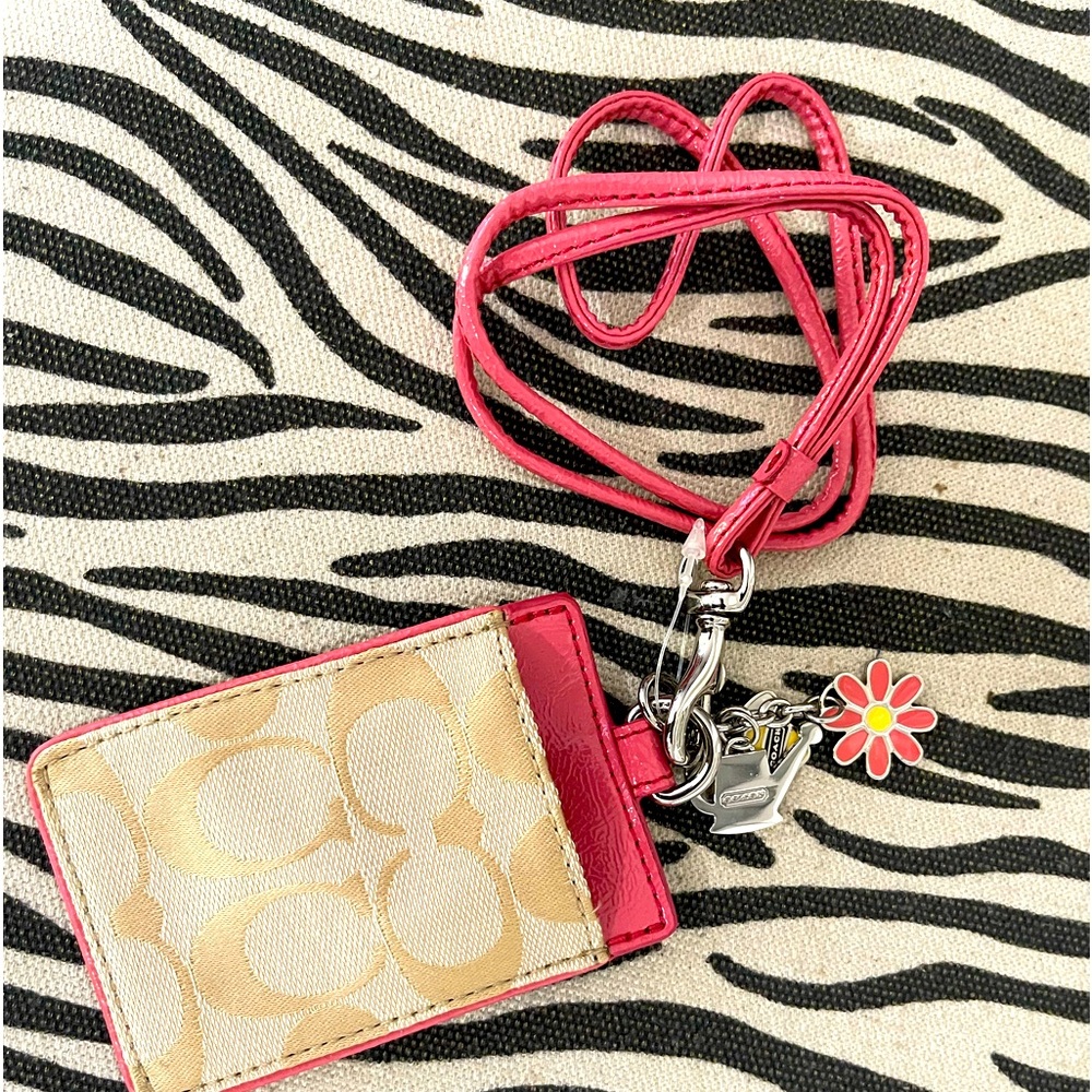 COACH ID LANYARD